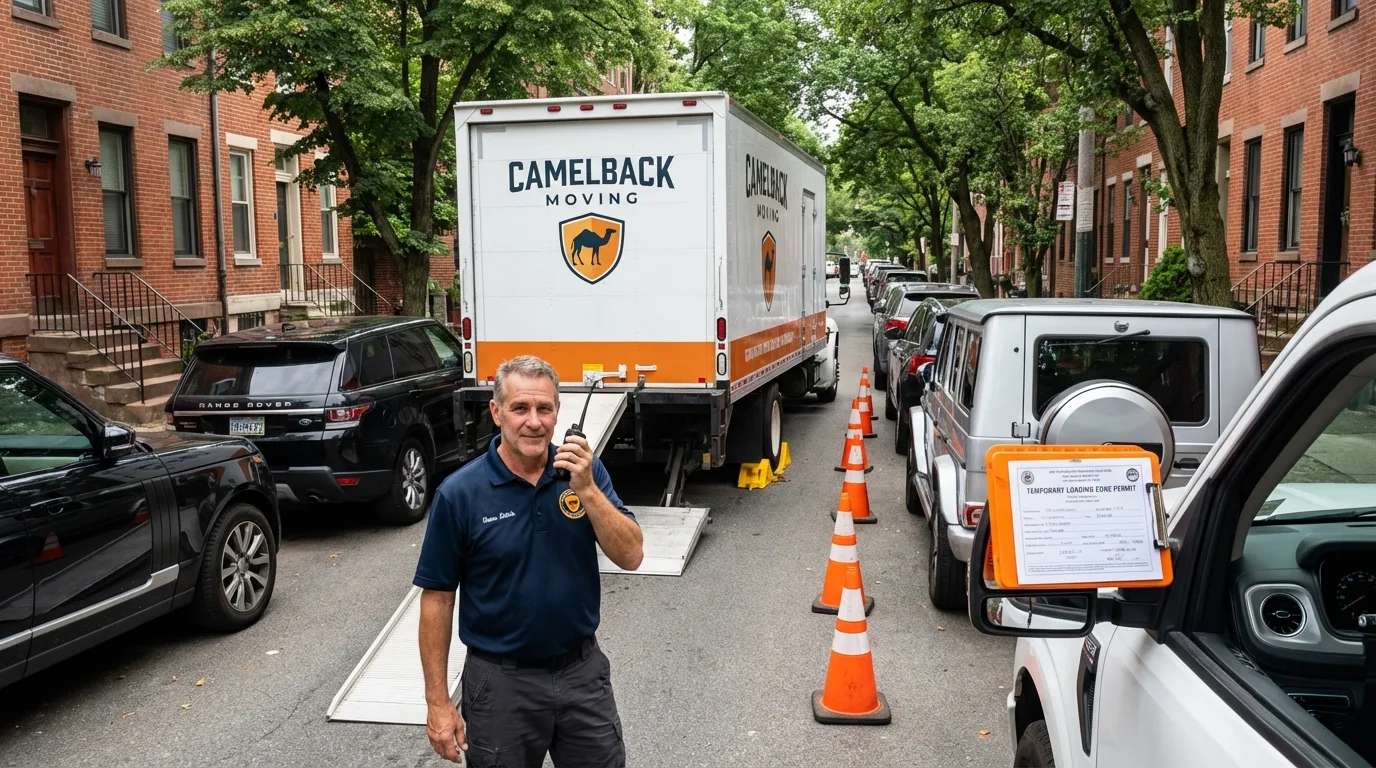 City street loading permit setup in Dunkirk, NY